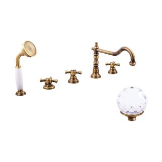 Смеситель на борт ванны Rav Slezak Brilliance BRILLIANCE164.5PSM бронза